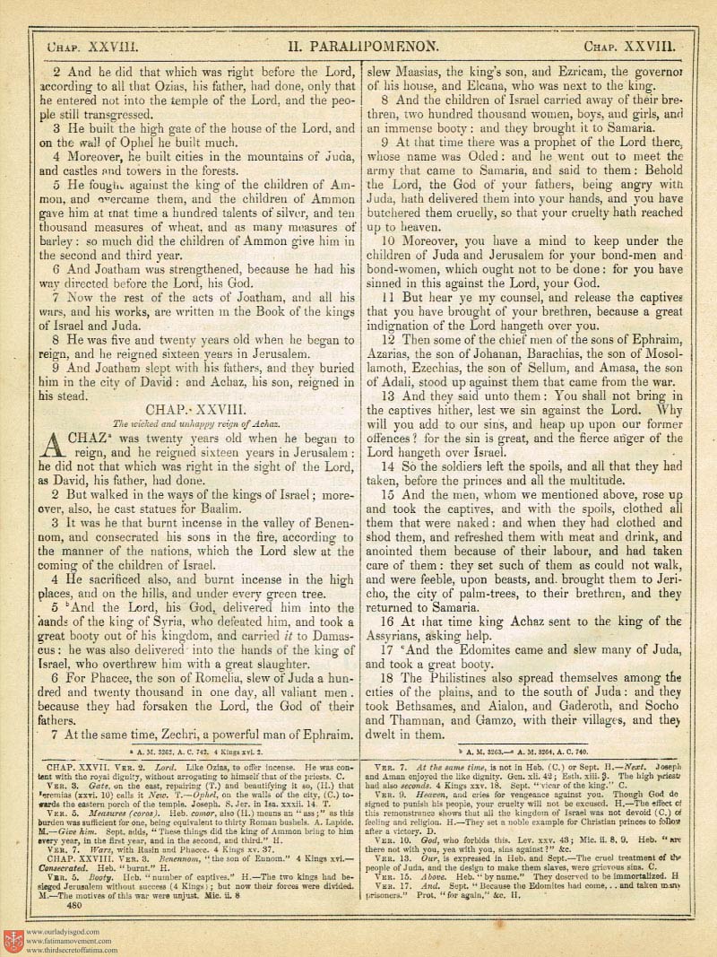 The Haydock Douay Rheims Bible page 0000