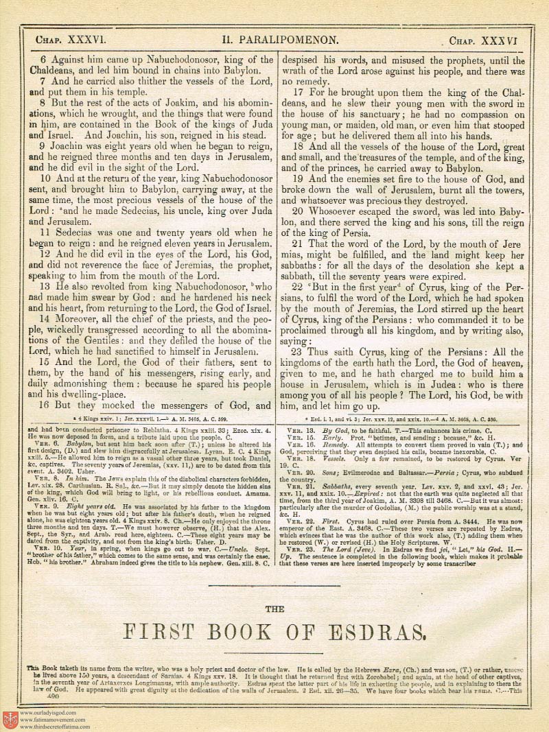 The Haydock Douay Rheims Bible page 0000