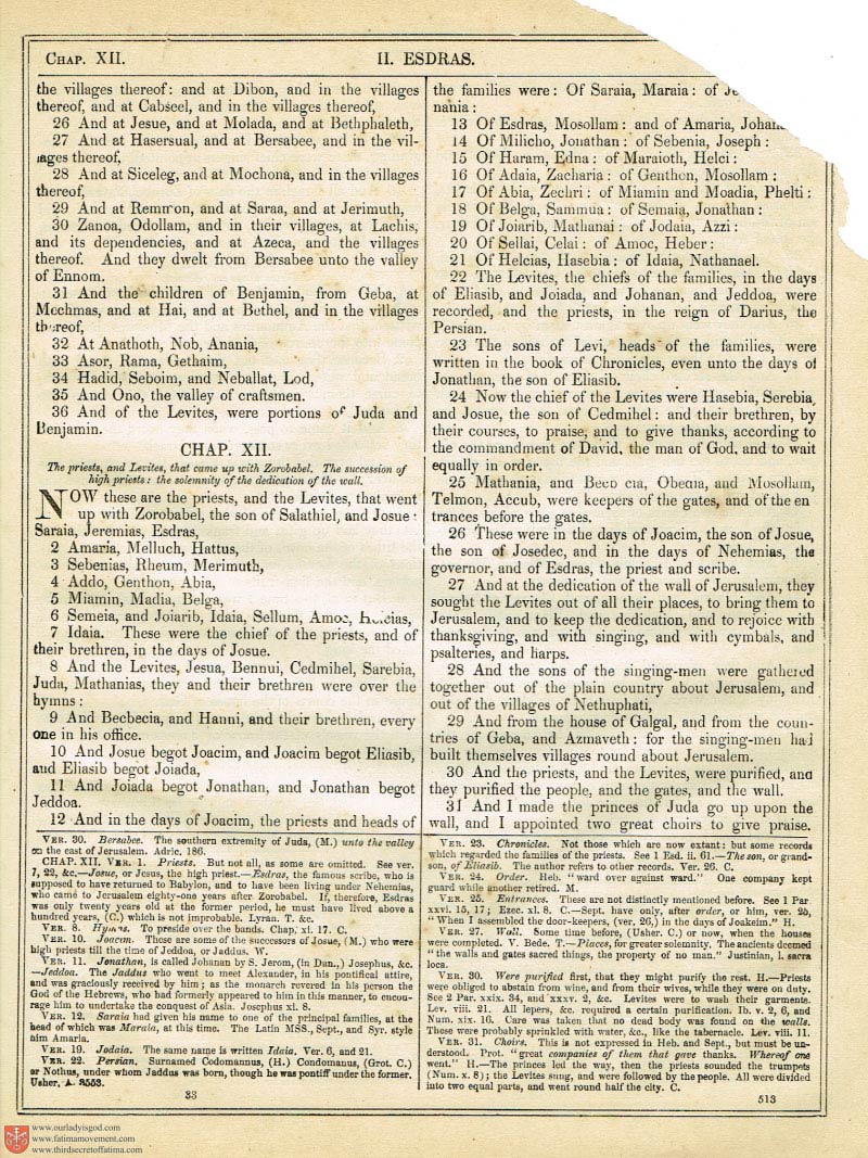 The Haydock Douay Rheims Bible page 0000