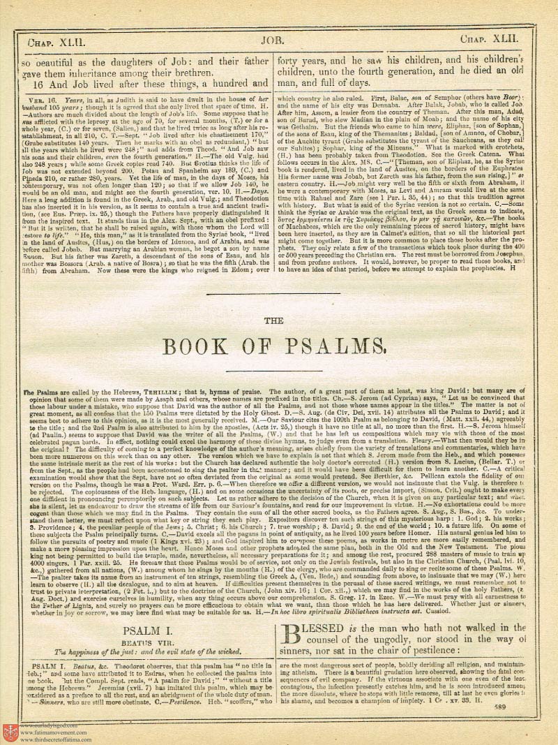 The Haydock Douay Rheims Bible page 0000