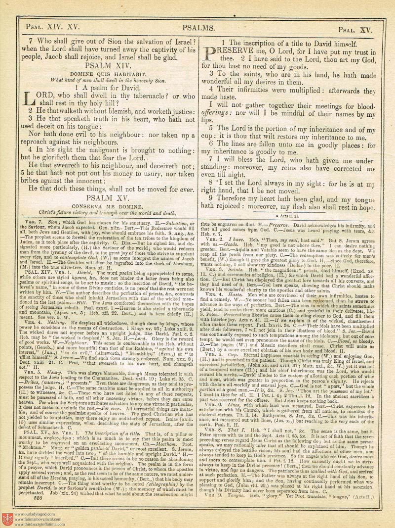 The Haydock Douay Rheims Bible page 0000