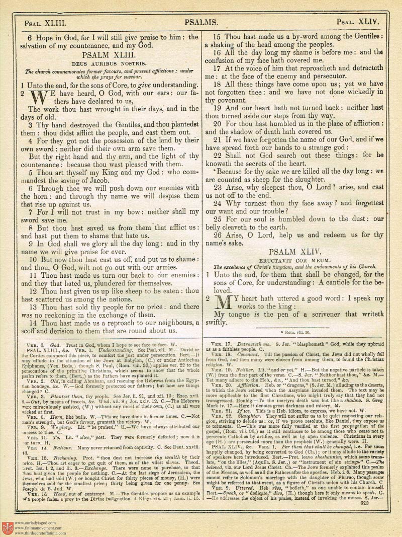 The Haydock Douay Rheims Bible page 0000