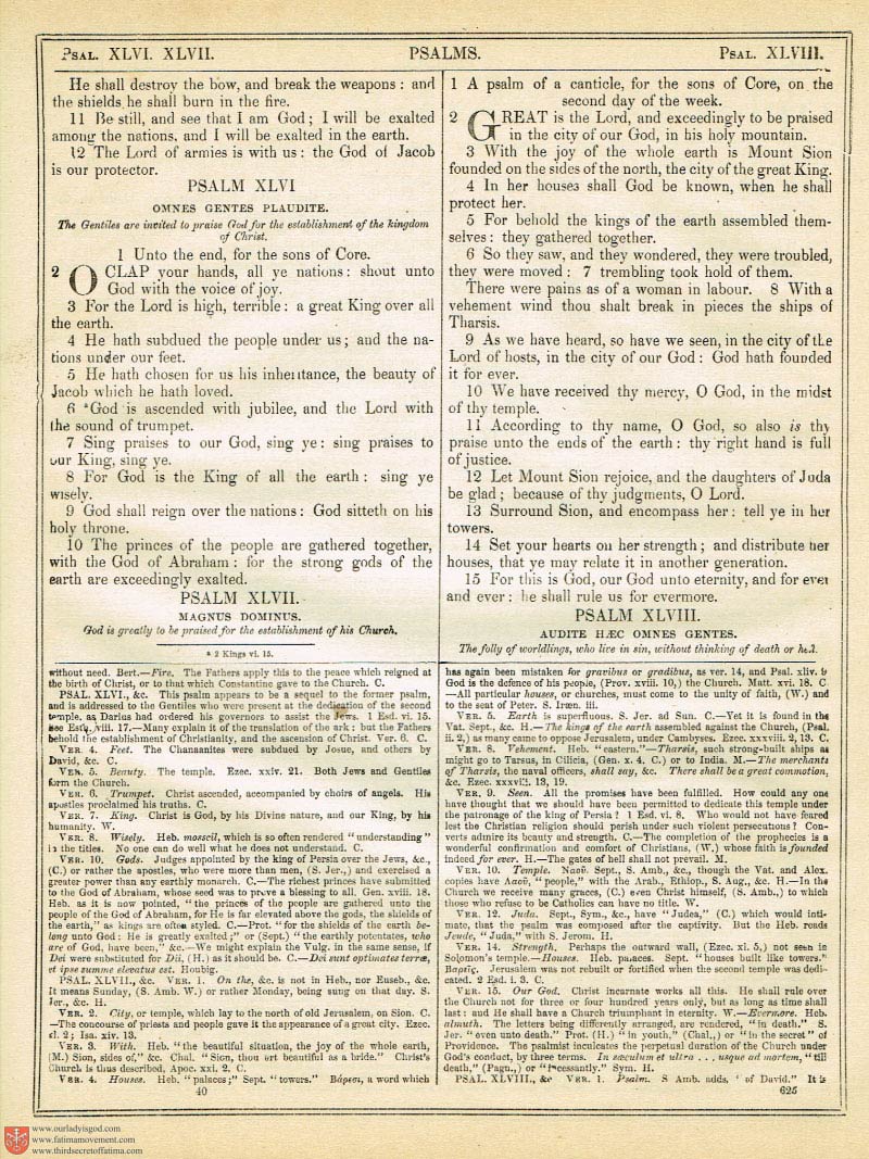 The Haydock Douay Rheims Bible page 0000