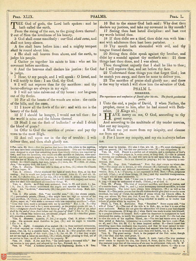 The Haydock Douay Rheims Bible page 0000