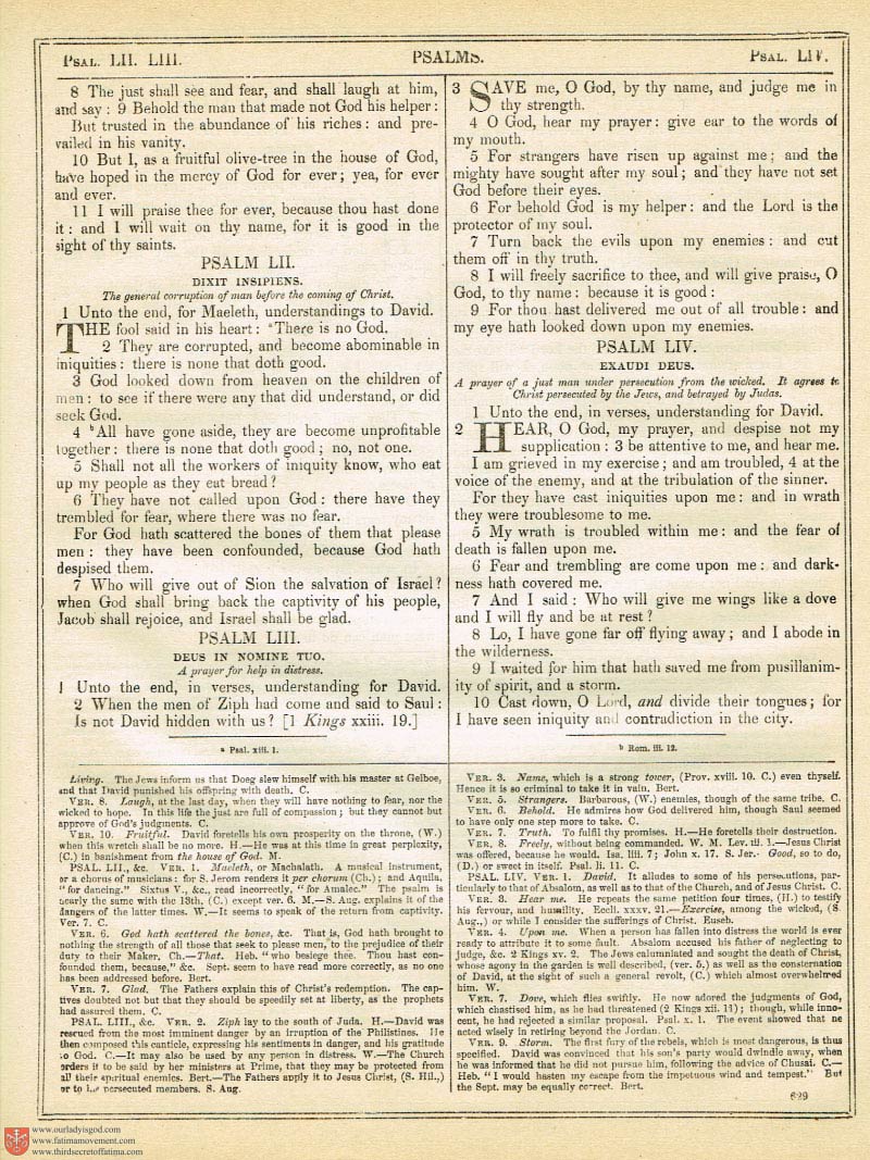 The Haydock Douay Rheims Bible page 0000
