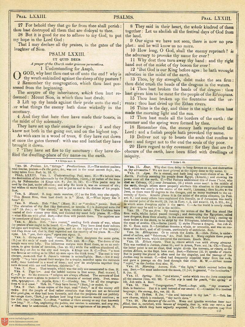 The Haydock Douay Rheims Bible page 0000