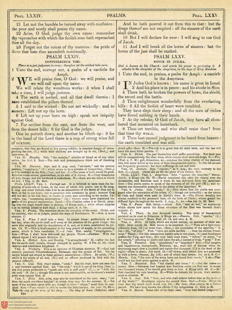The Haydock Douay Rheims Bible page 0000