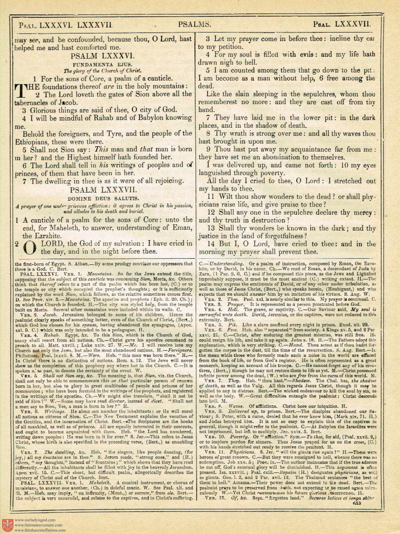 The Haydock Douay Rheims Bible page 0000