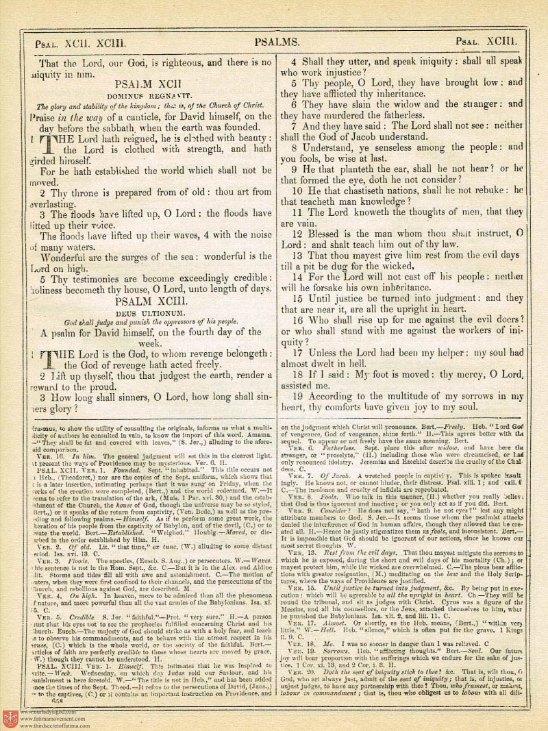 The Haydock Douay Rheims Bible page 0000