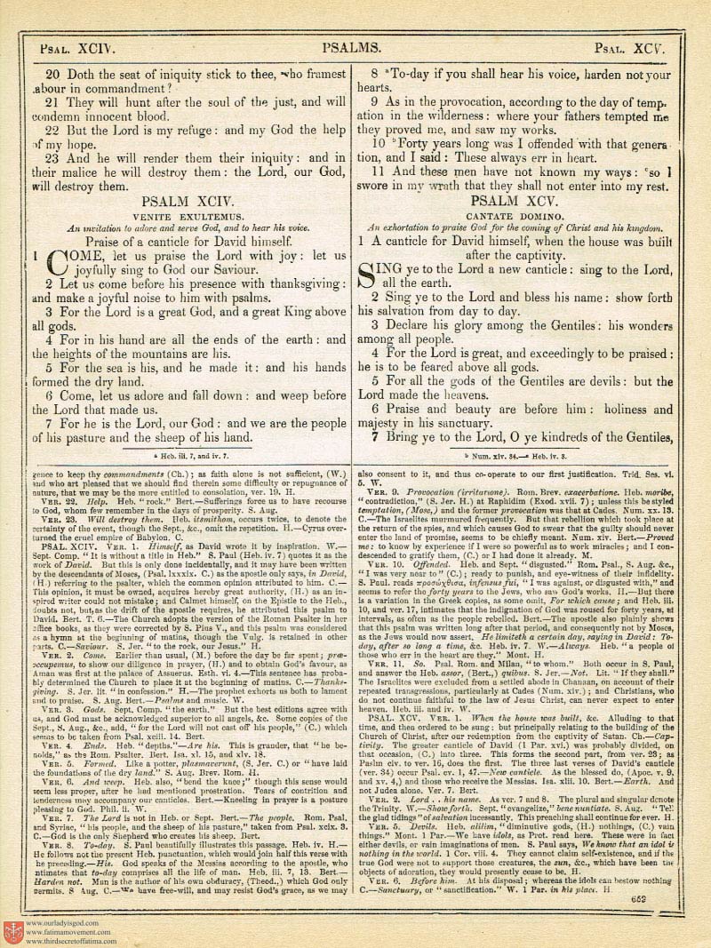 The Haydock Douay Rheims Bible page 0000