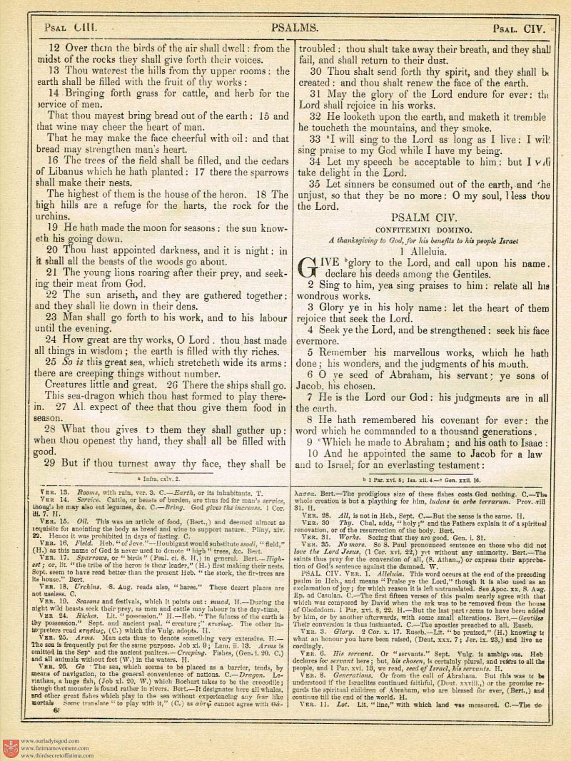 The Haydock Douay Rheims Bible page 0000