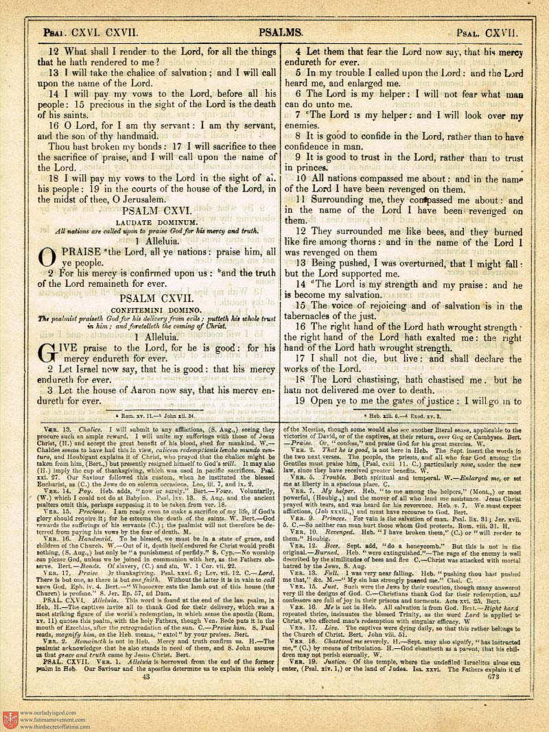 The Haydock Douay Rheims Bible page 0000