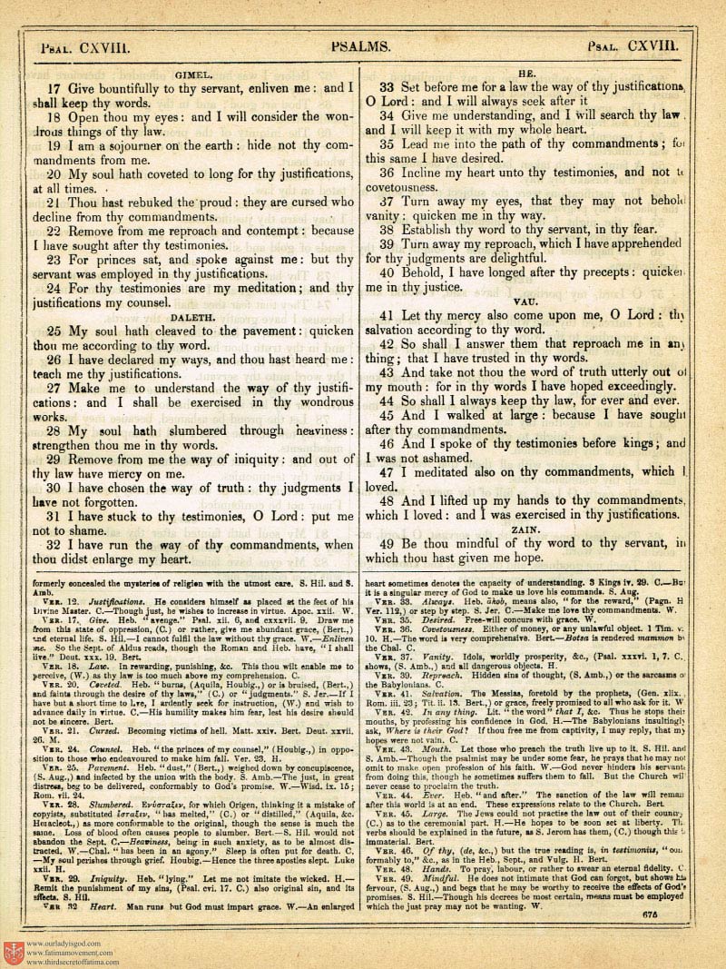 The Haydock Douay Rheims Bible page 0000