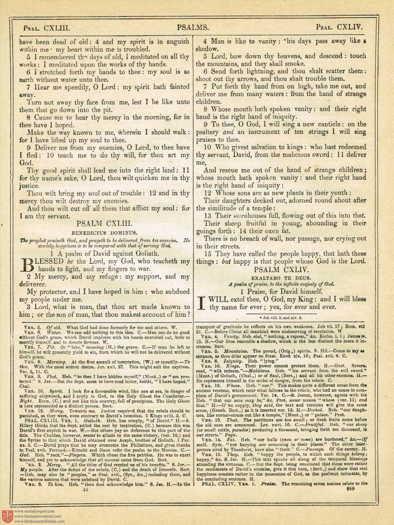 The Haydock Douay Rheims Bible page 0000