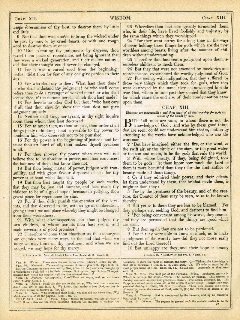 The Haydock Douay Rheims Bible page 1073