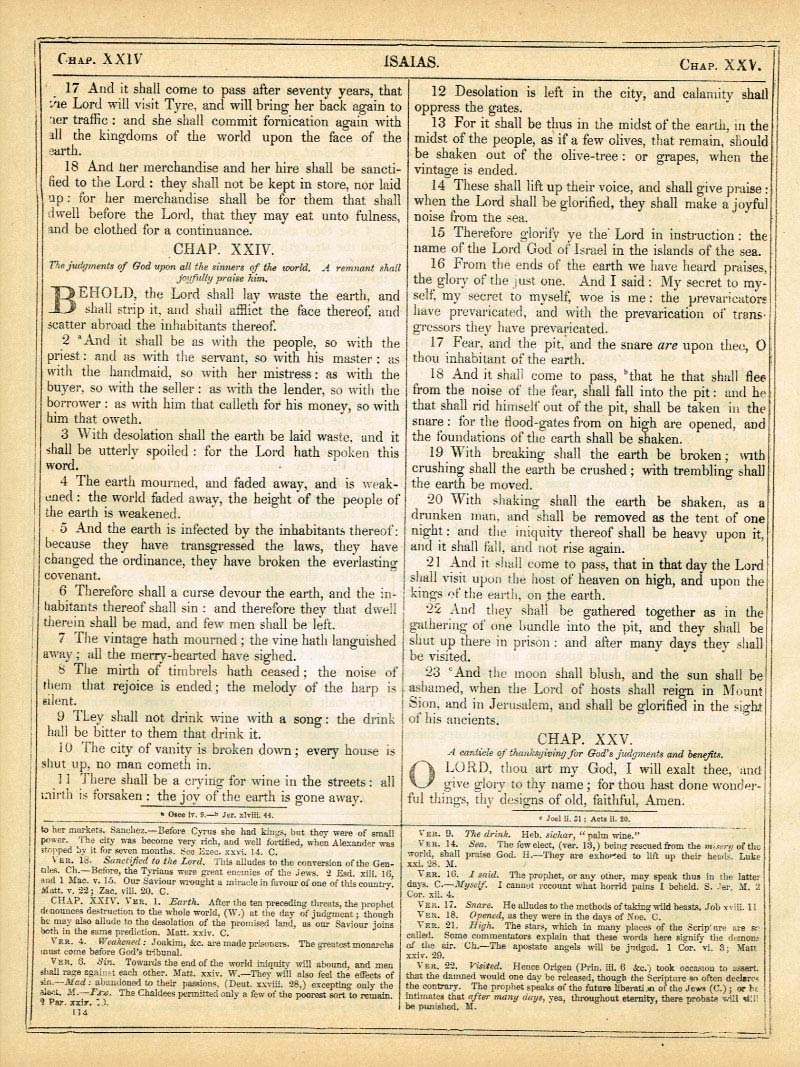 The Haydock Douay Rheims Bible page 1140