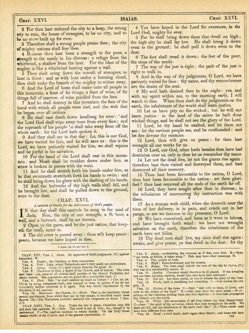 The Haydock Douay Rheims Bible page 0000