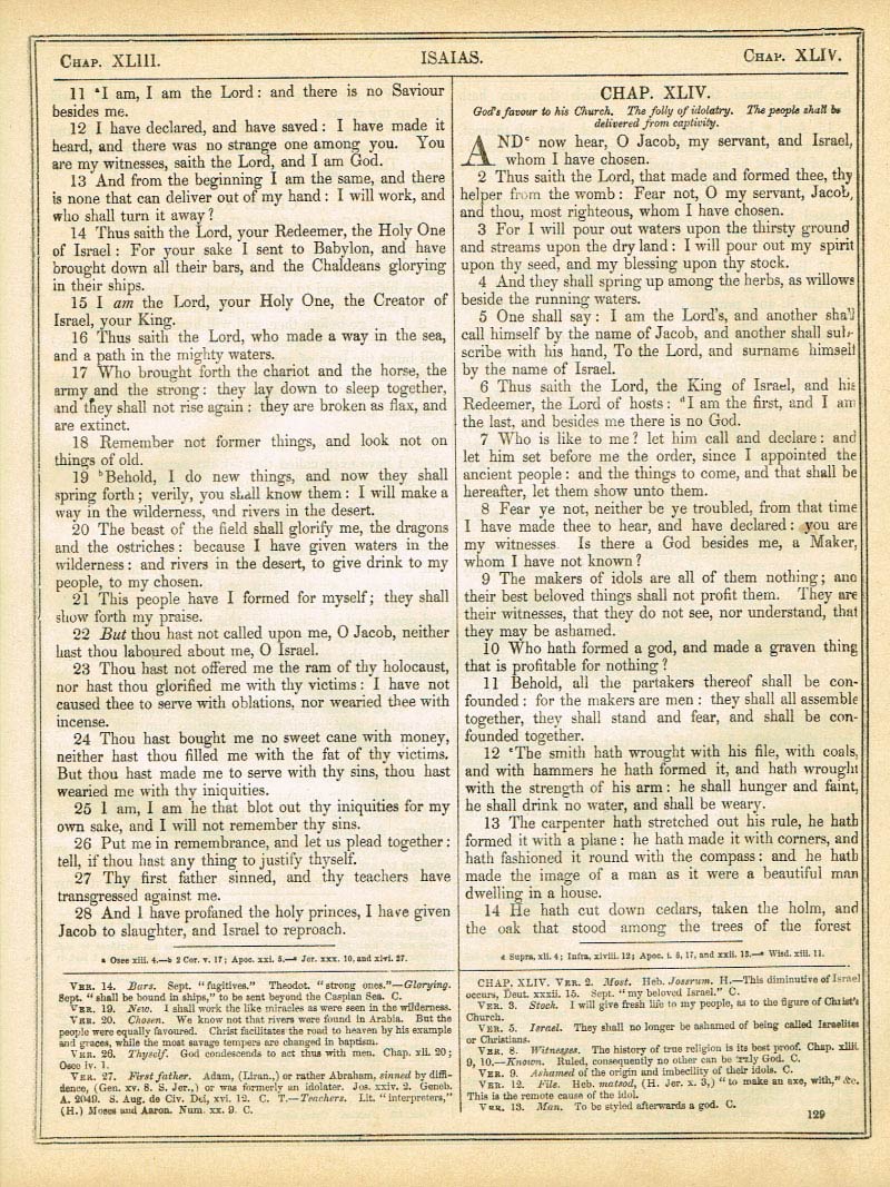 The Haydock Douay Rheims Bible page 0000