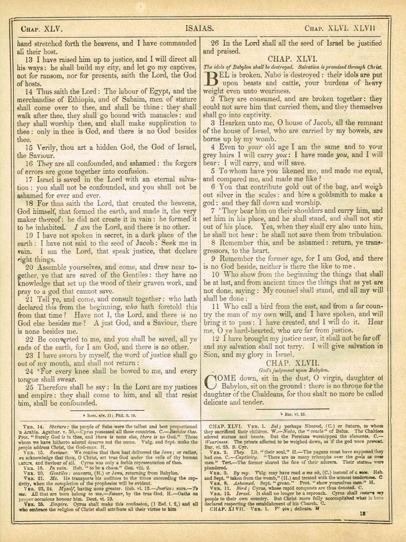 The Haydock Douay Rheims Bible page 0000