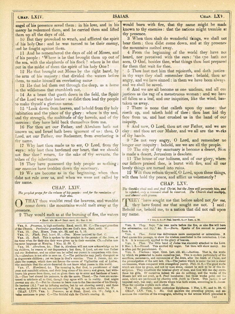 The Haydock Douay Rheims Bible page 0000
