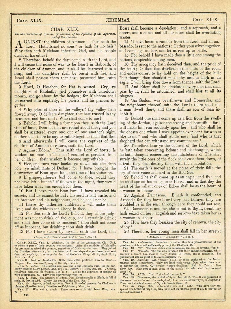 The Haydock Douay Rheims Bible page 0000