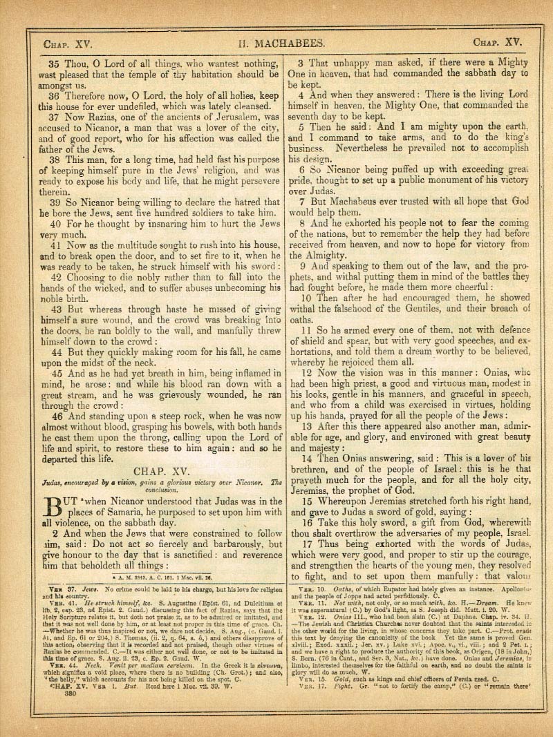 The Haydock Douay Rheims Bible page 0000