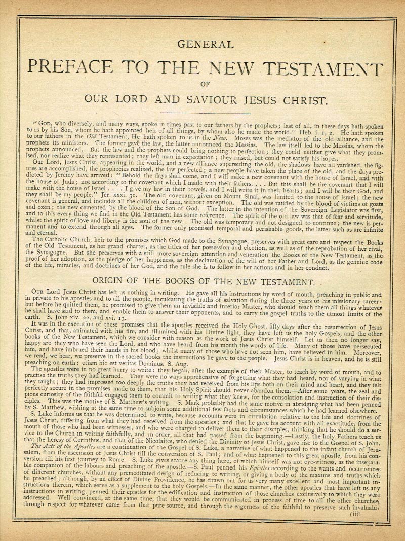 The Haydock Douay Rheims Bible page 0000
