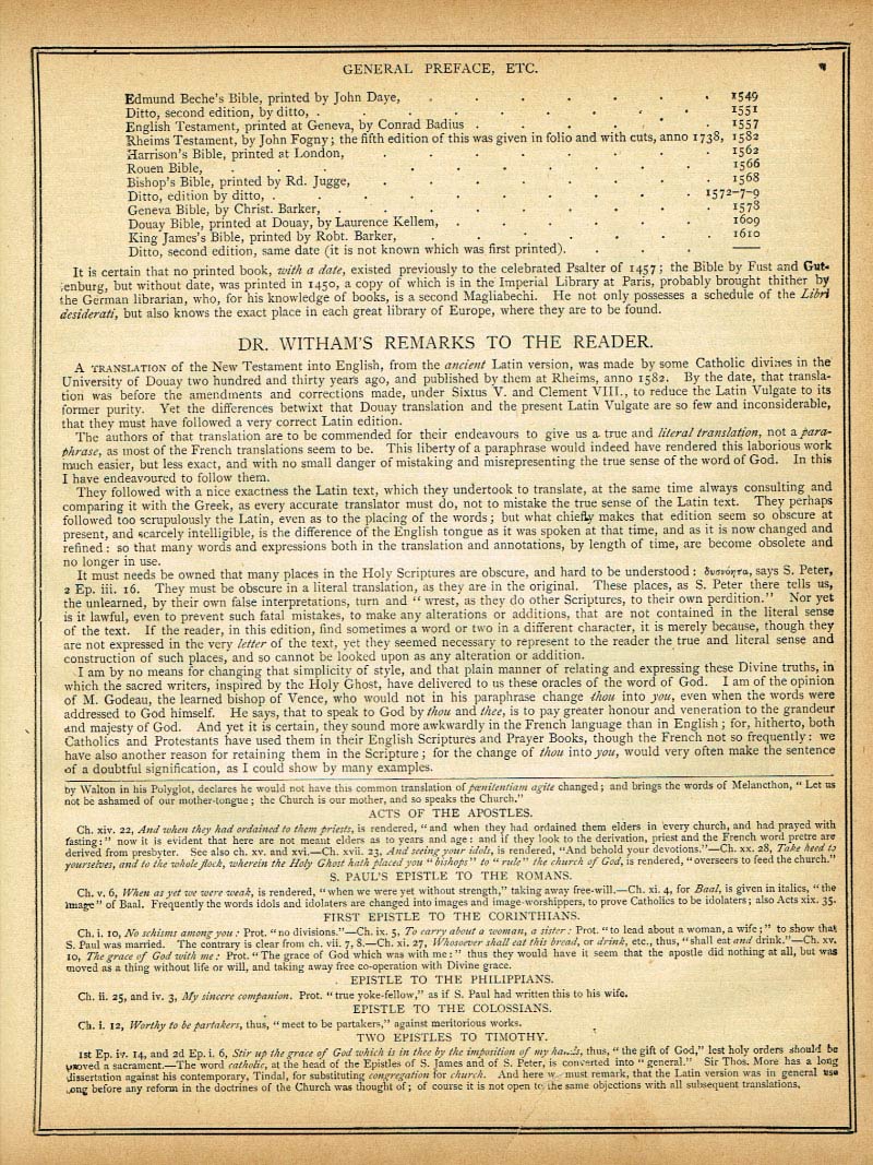 The Haydock Douay Rheims Bible page 0000