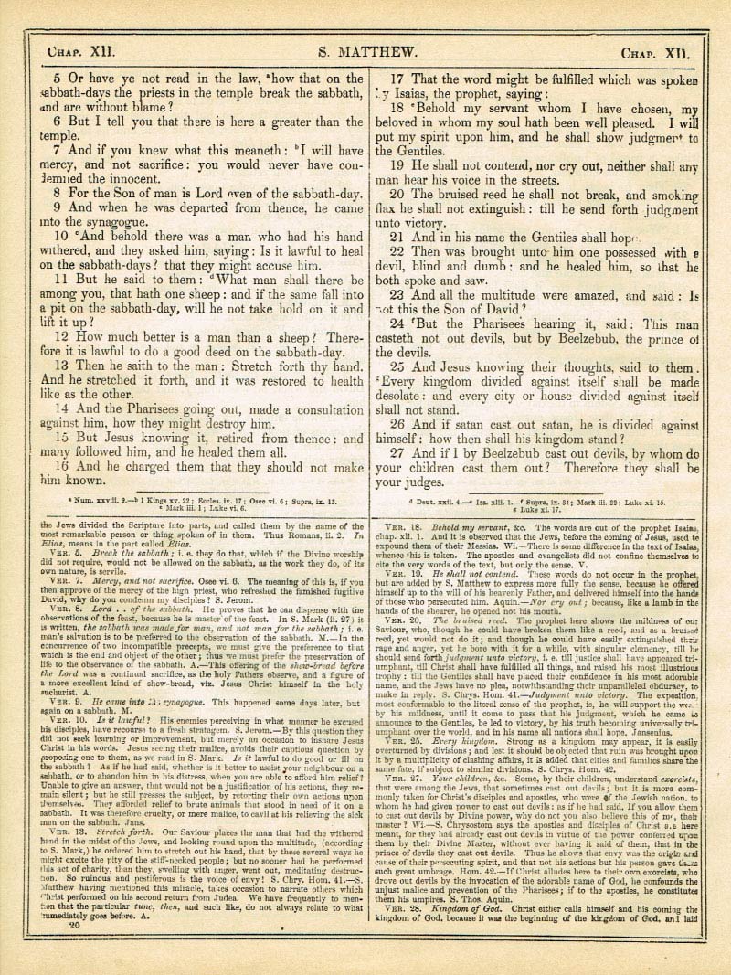 The Haydock Douay Rheims Bible page 1500