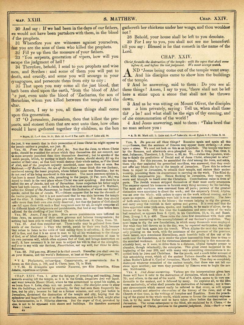The Haydock Douay Rheims Bible page 0000