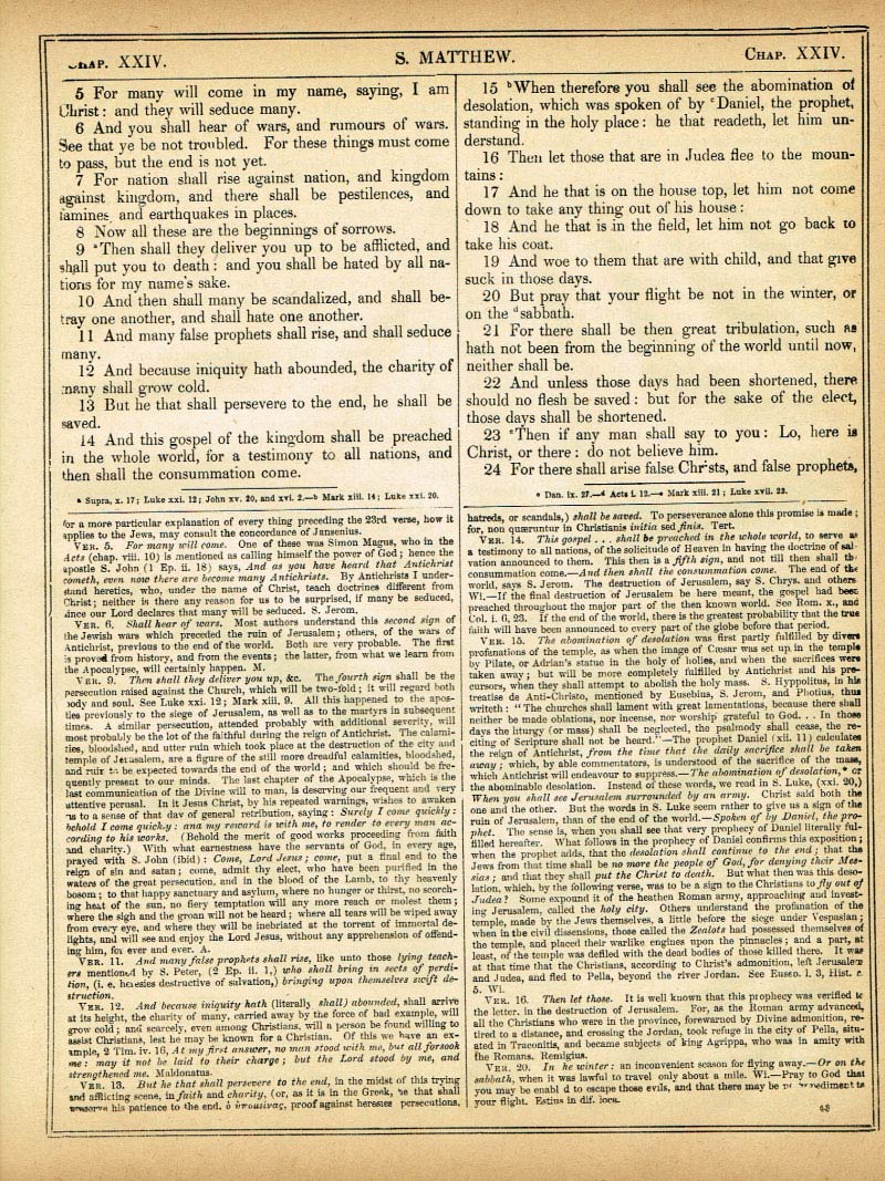 The Haydock Douay Rheims Bible page 0000