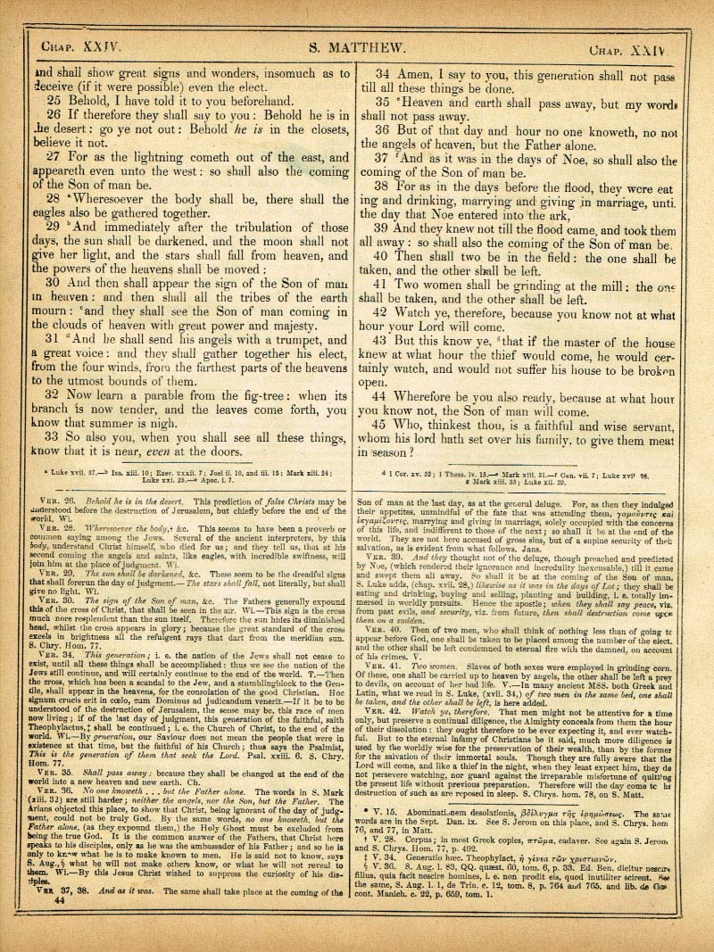 The Haydock Douay Rheims Bible page 1536