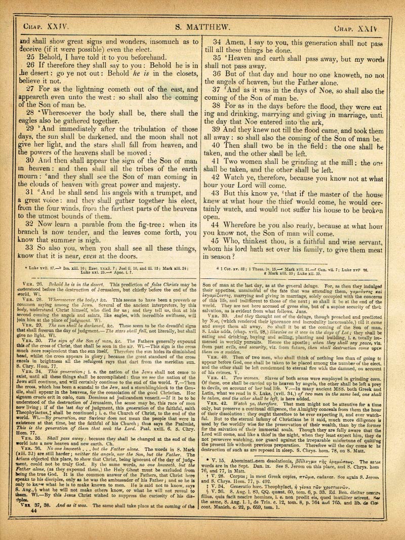 The Haydock Douay Rheims Bible page 0000