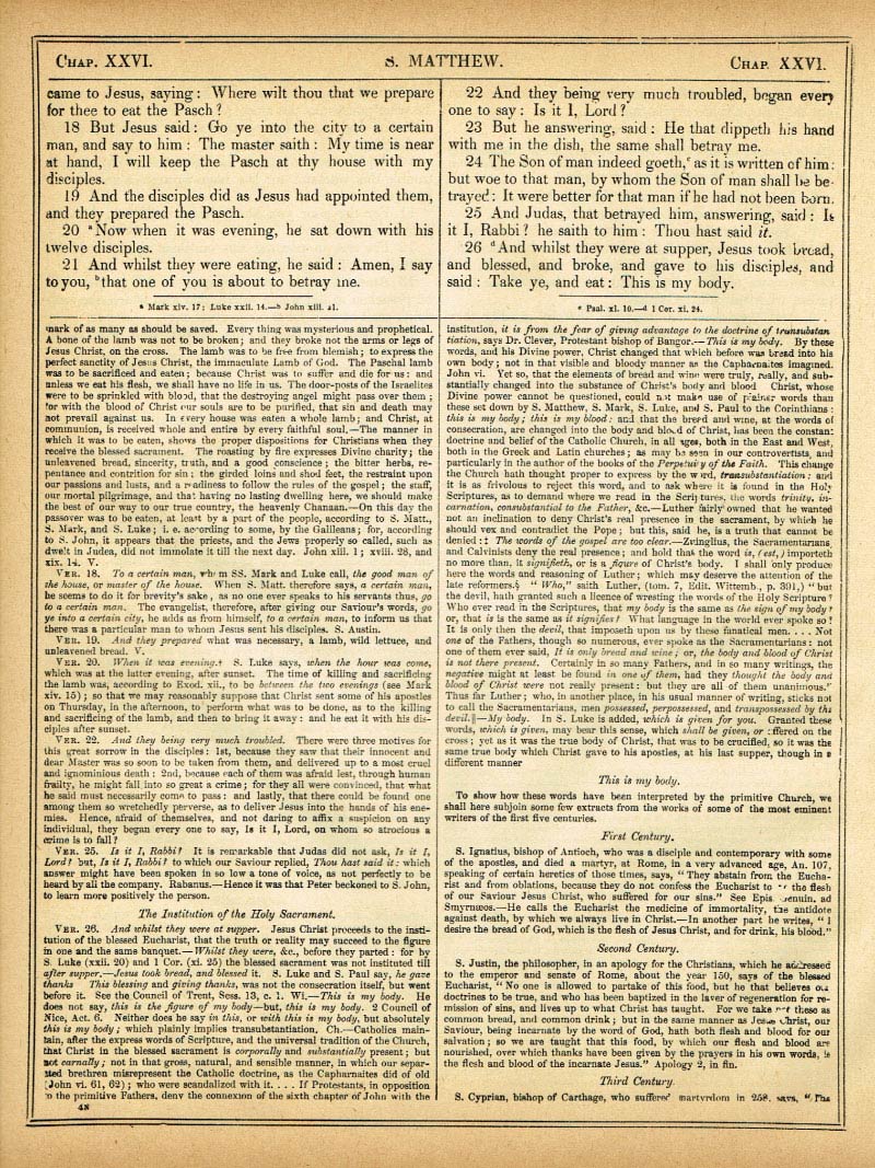 The Haydock Douay Rheims Bible page 0000