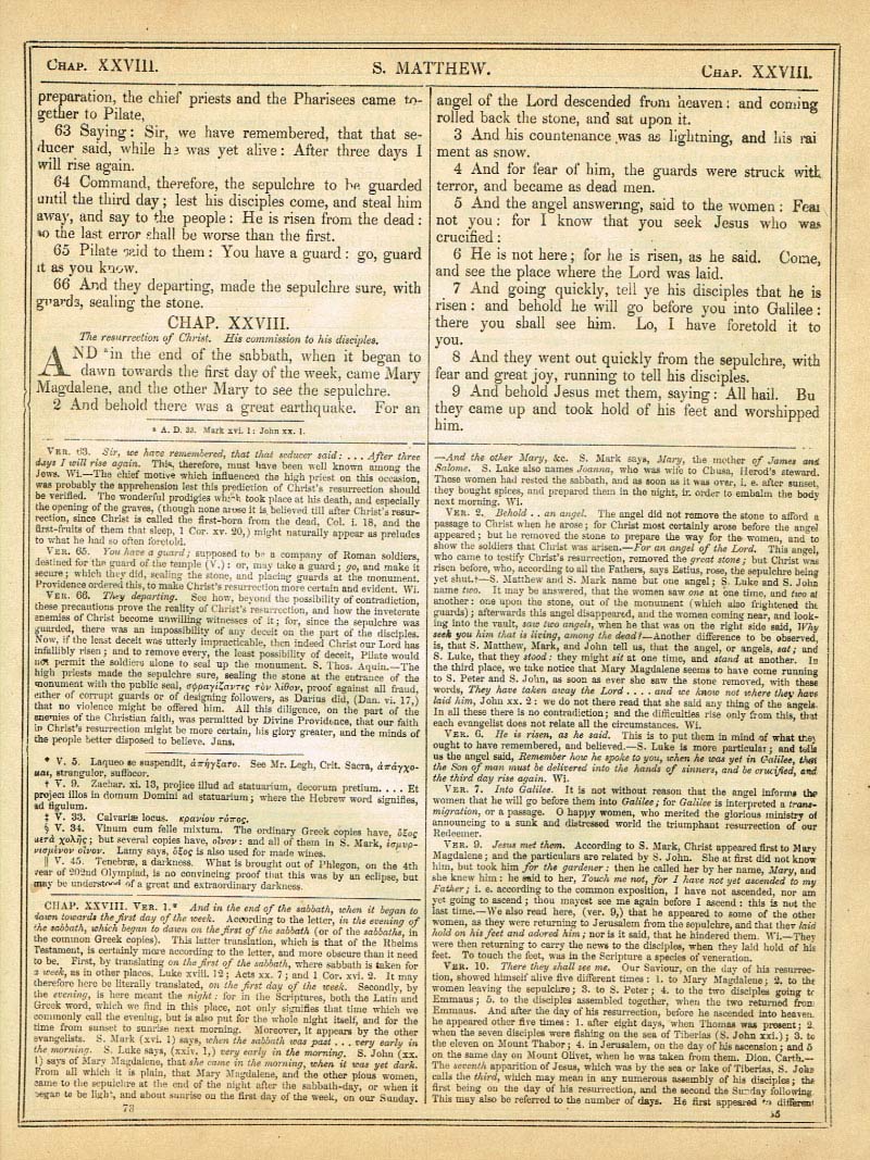 The Haydock Douay Rheims Bible page 1555