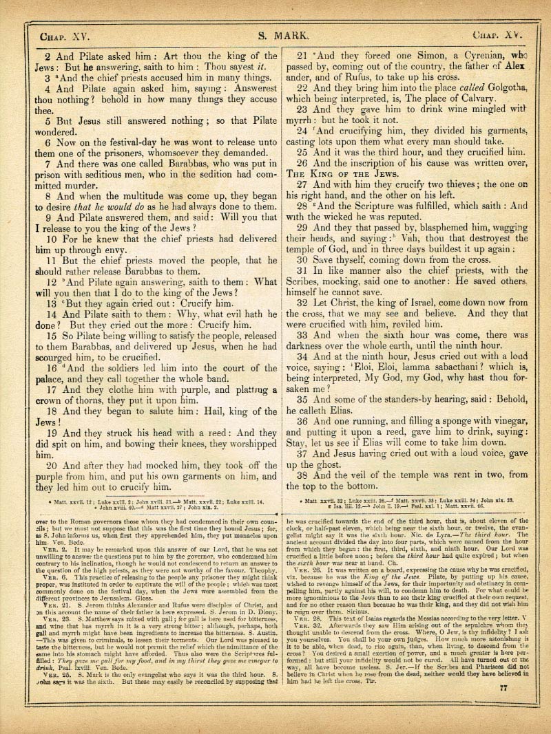 The Haydock Douay Rheims Bible page 1585