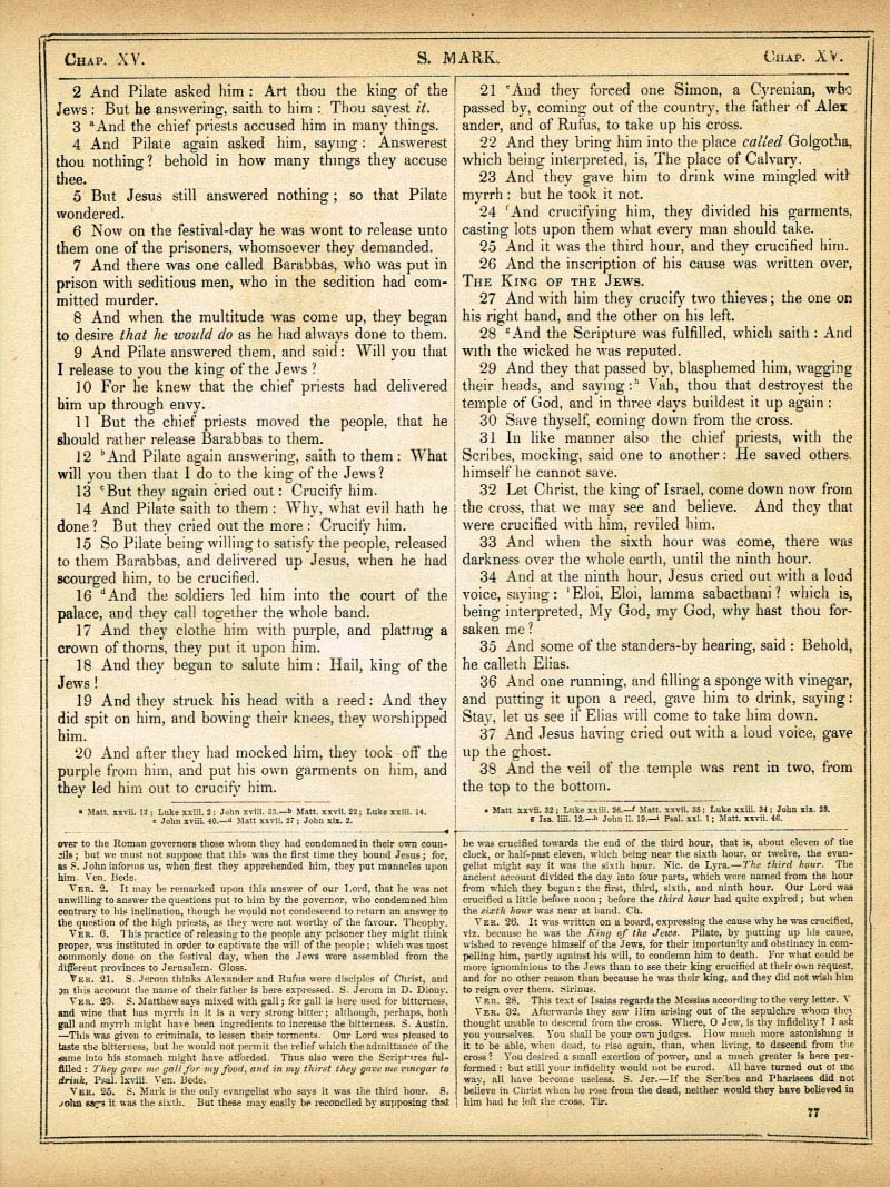 The Haydock Douay Rheims Bible page 0000