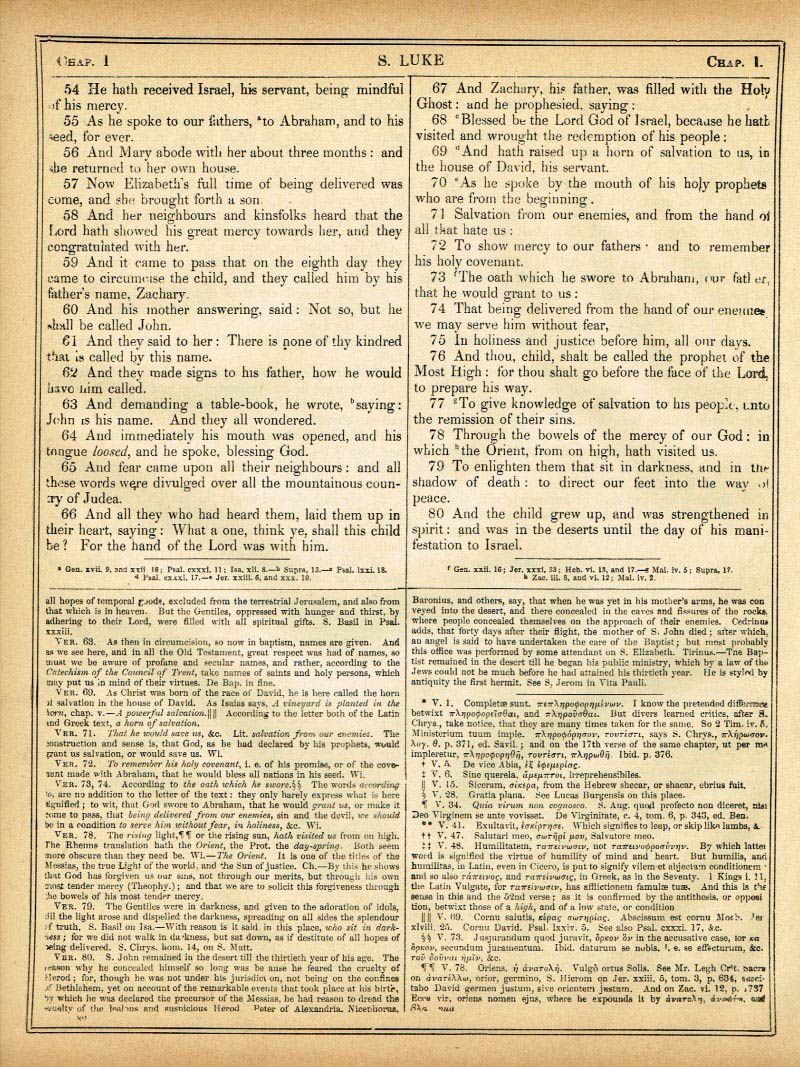 The Haydock Douay Rheims Bible page 0000