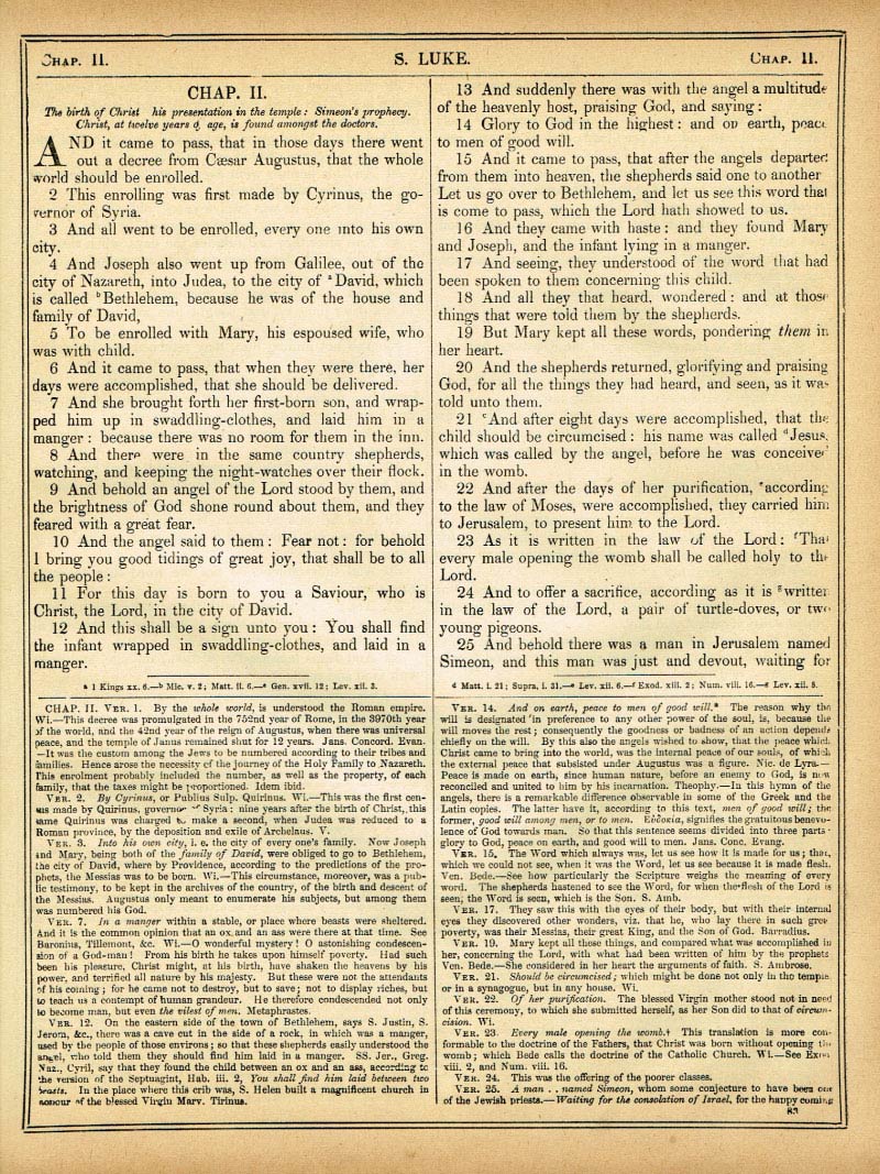 The Haydock Douay Rheims Bible page 1591