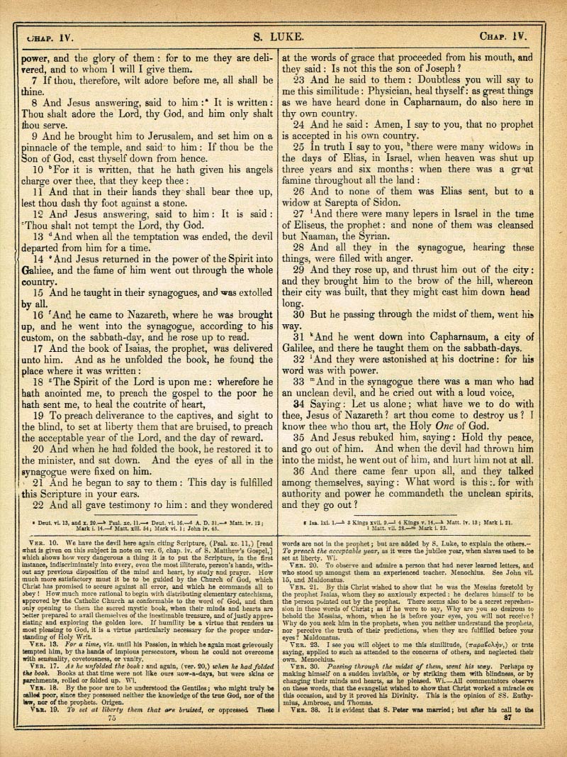 The Haydock Douay Rheims Bible page 1595