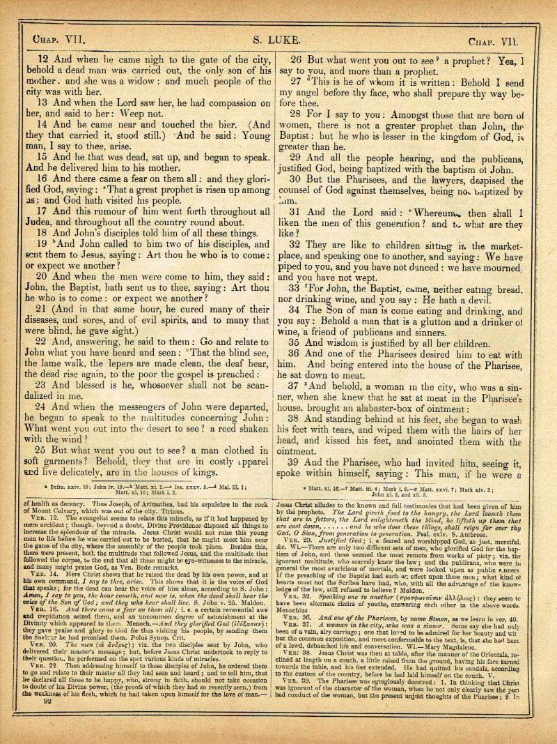 The Haydock Douay Rheims Bible page 1600