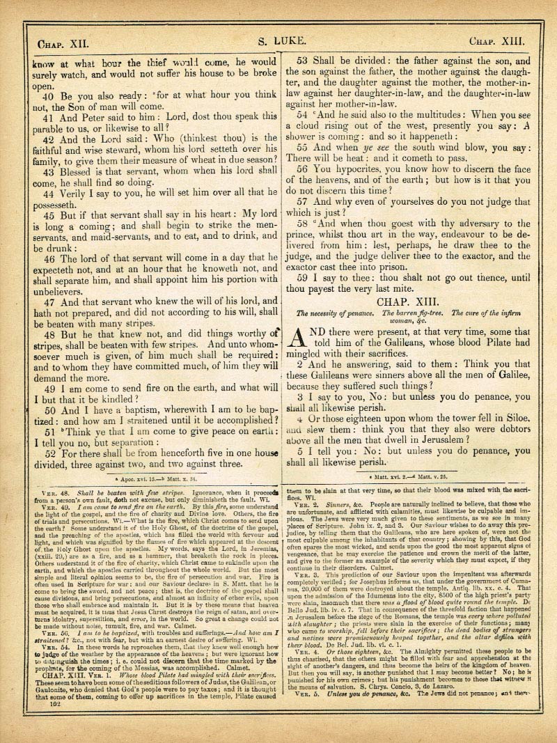 The Haydock Douay Rheims Bible page 1614