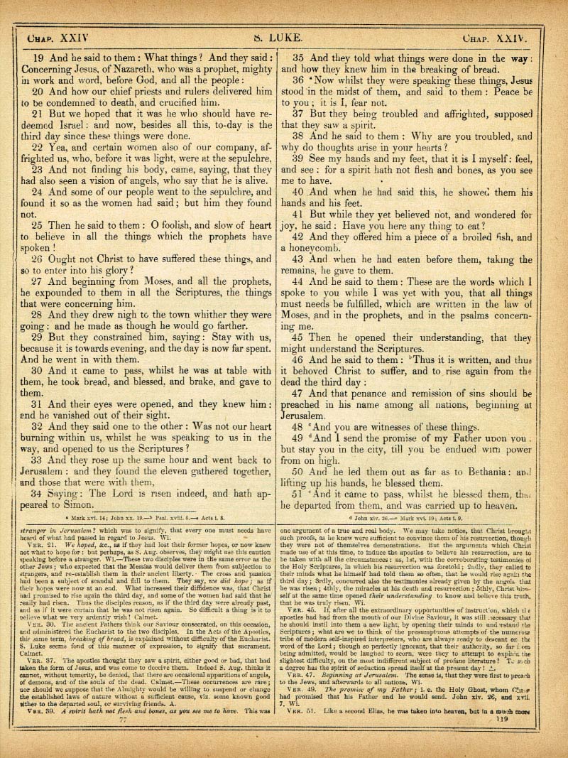 The Haydock Douay Rheims Bible page 1635