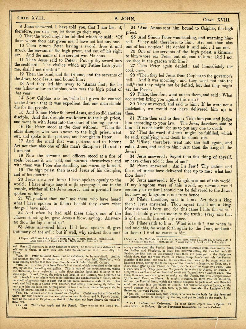 The Haydock Douay Rheims Bible page 0000