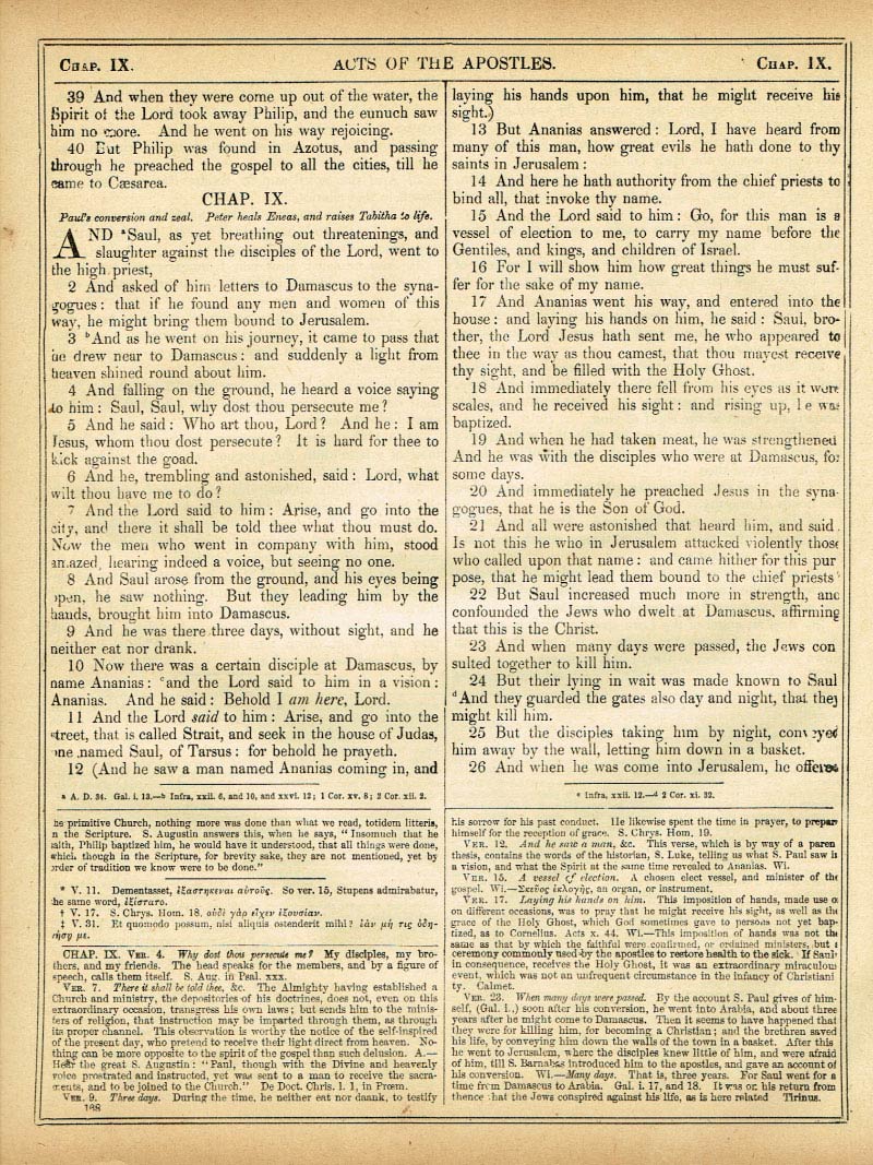 The Haydock Douay Rheims Bible page 1700