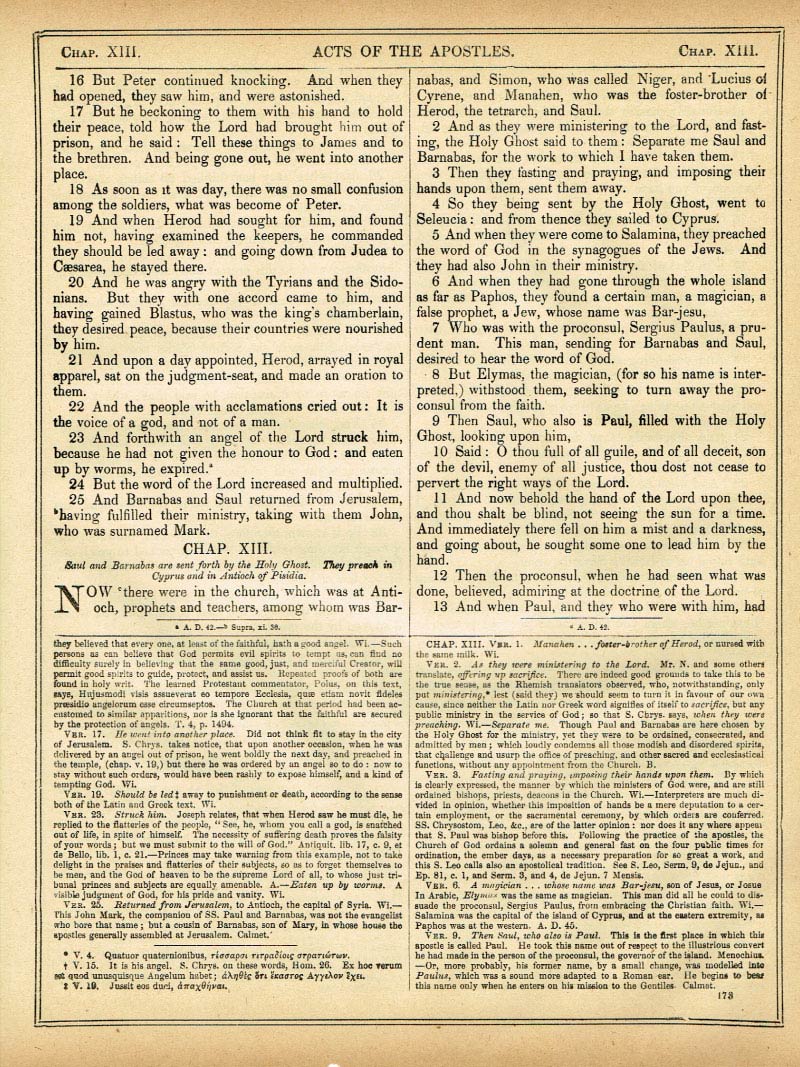 The Haydock Douay Rheims Bible page 1705