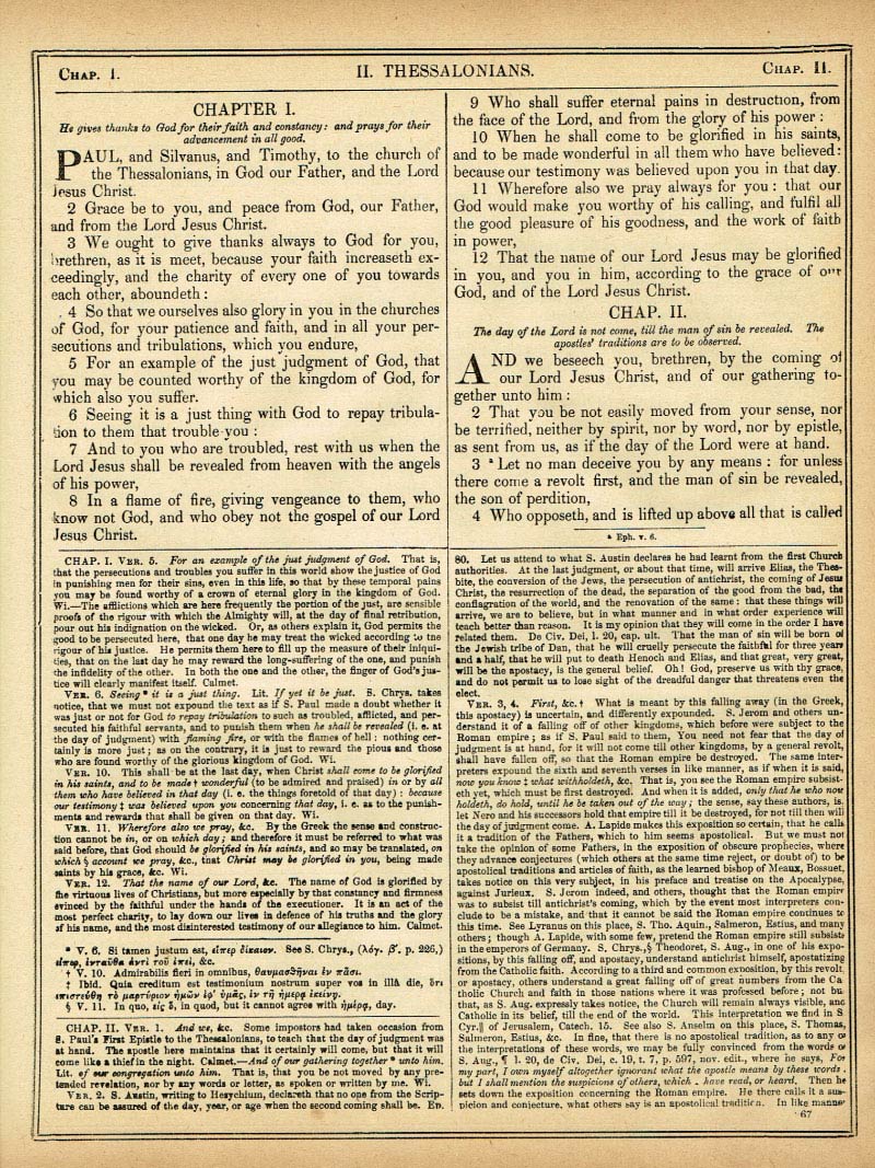 The Haydock Douay Rheims Bible page 1799