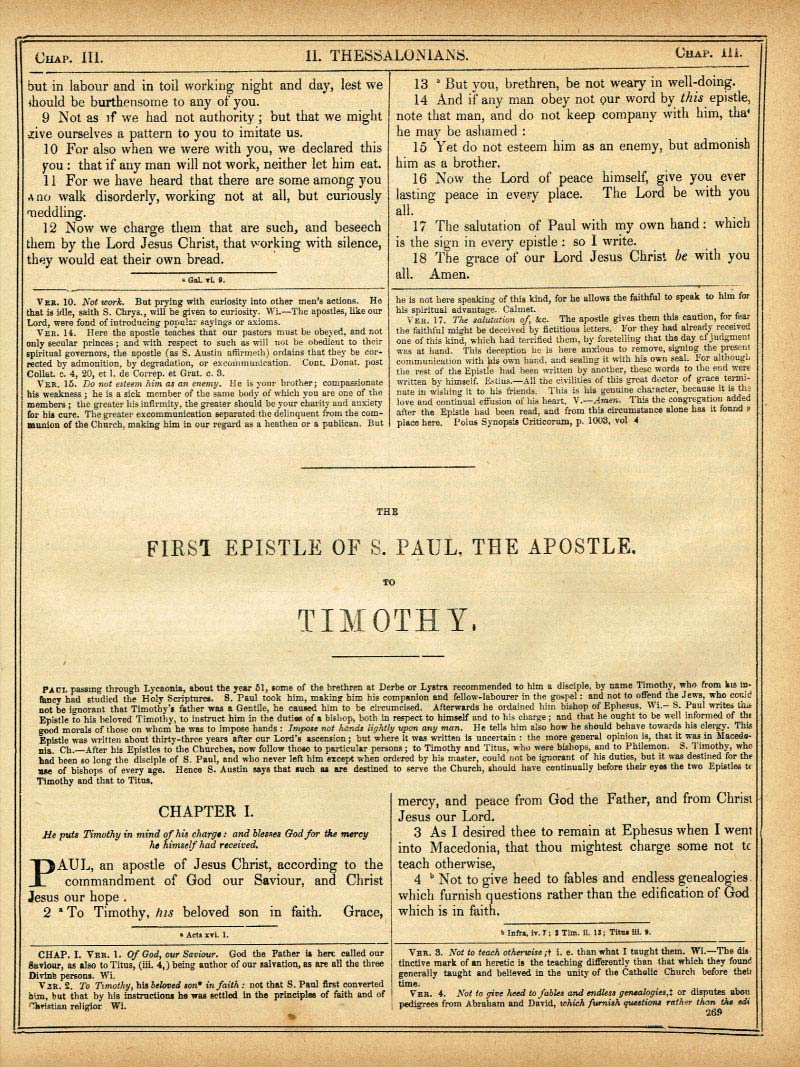 The Haydock Douay Rheims Bible page 0000