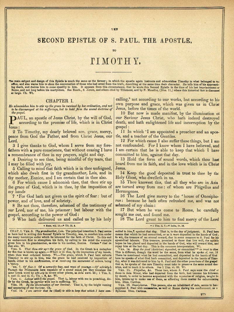 The Haydock Douay Rheims Bible page 0000