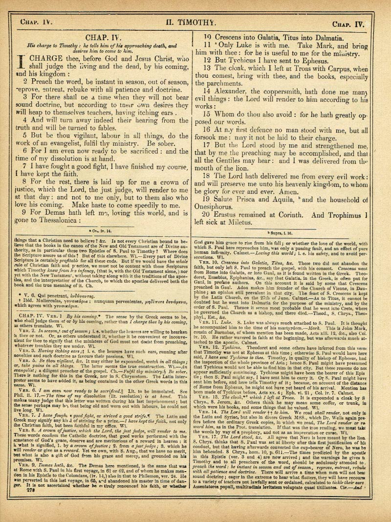 The Haydock Douay Rheims Bible page 1810